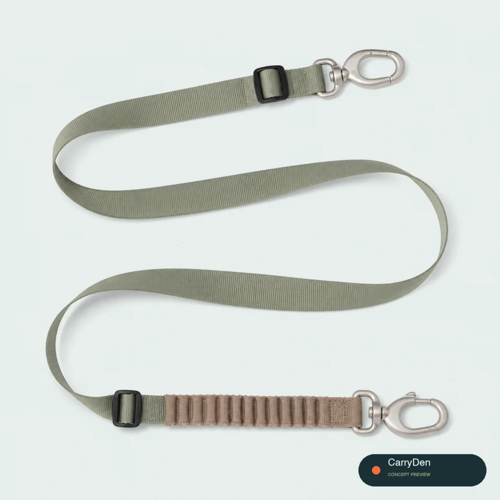 HiDREAM Double-Ended Bungee Dog Leash